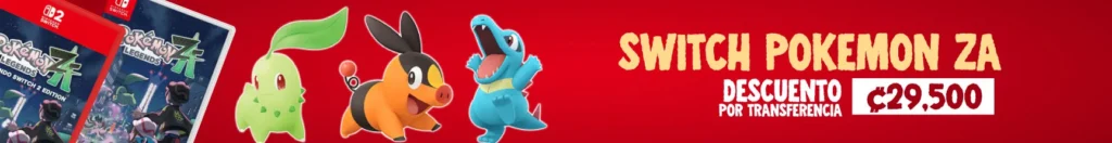 Pokemon ZA Nintendo Switch