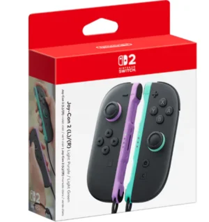 Control Joycon Nintendo Switch 2 Morado Turquesa 