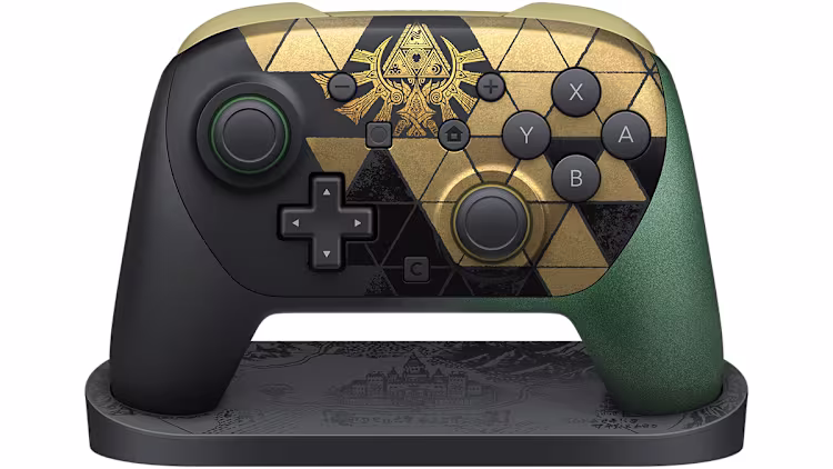 Control Pro Zelda Aniversario Nintendo Switch 2 + Base