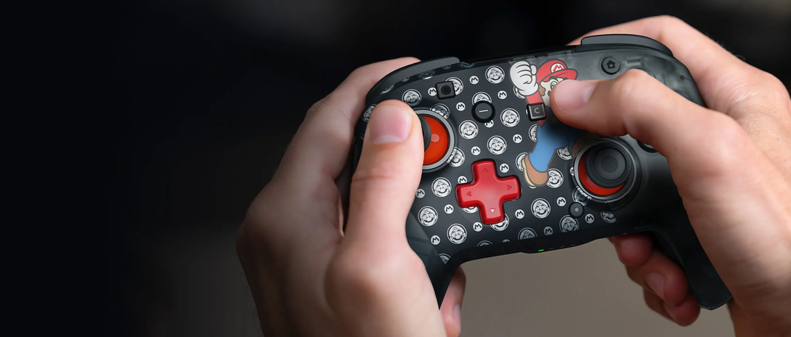 Control Inalambrico Super Mario Jump Switch 2