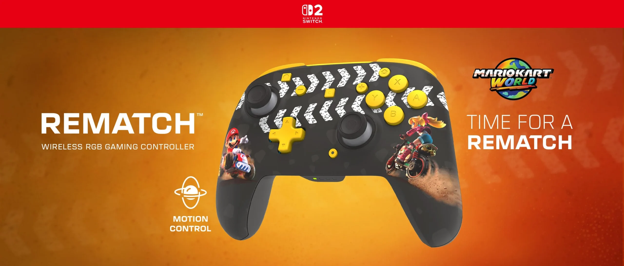 Control Inalambrico Mario Kart World
